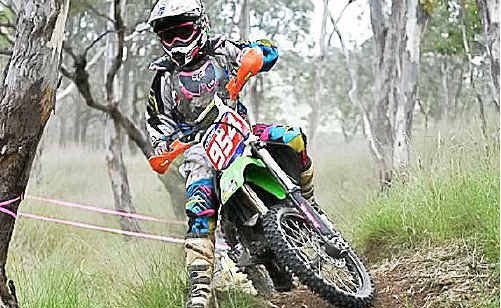 Gympie motorcycle rider Codie Winston tears up the track at Kapunda, South Australia, during the Yamaha Australian Offroad Championship. Winston has been one of many Gympie riders in action during what has been a busy four-week period for the club. Gympie motorcycle rider Codie Winston tears up the track at Kapunda, South Australia, during the Yamaha Australian Offroad Championship. Winston has been one of many Gympie riders in action during what has been a busy four-week period for the club.